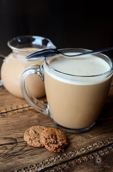 recipes for twenty super delicious hot drinks to warm you up during fall or winter! a perfect addition! This coffee creamer tastes just like baileys! 