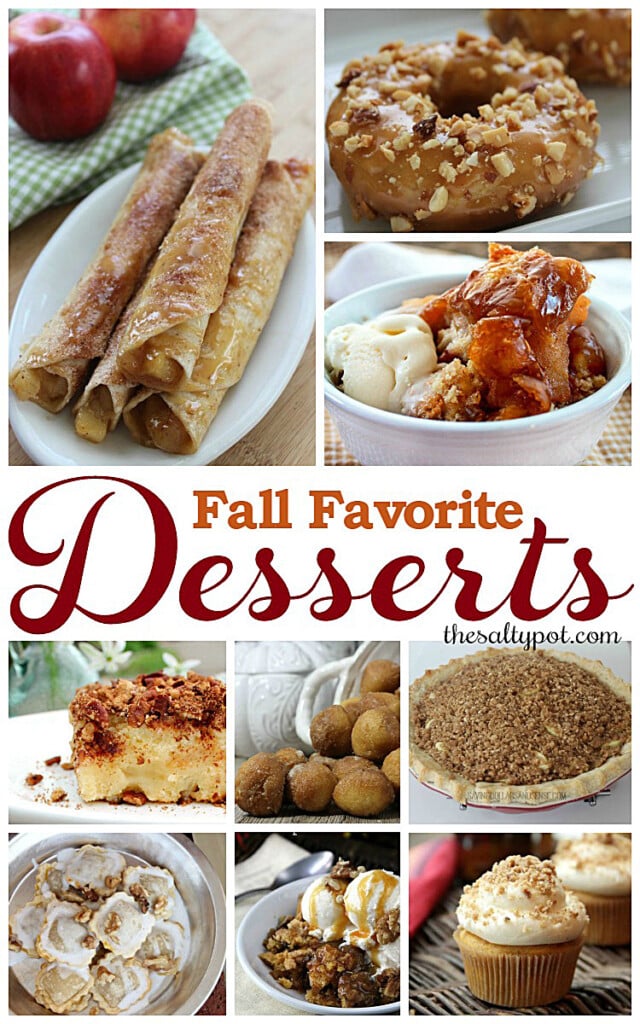 Fall Favorite Desserts 