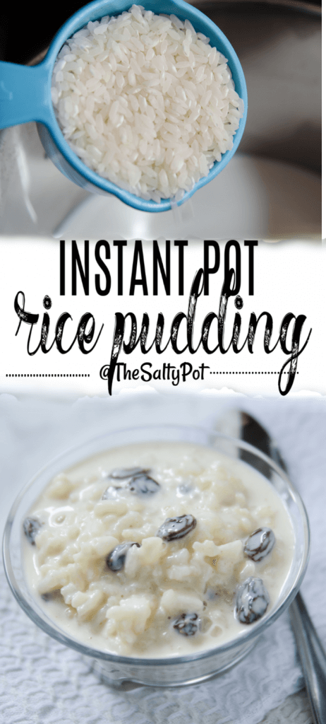 Creamy rice pudding cheap in instant pot