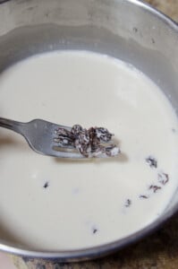 Rice Pudding Custard with raisins