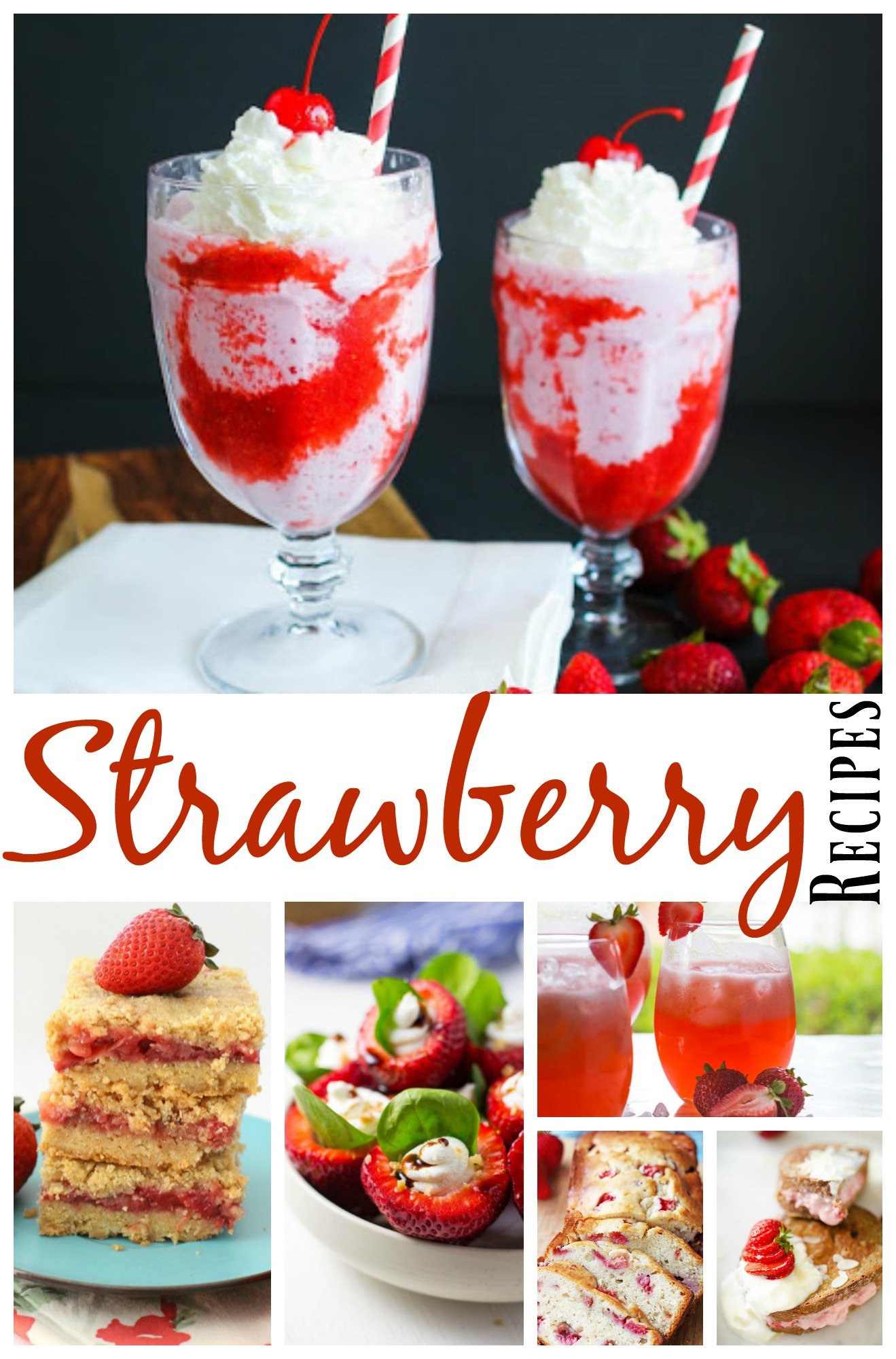 There is nothing better on a hot day then fresh strawberries. You'll love these luscious, scrumptious fresh strawberry recipes.