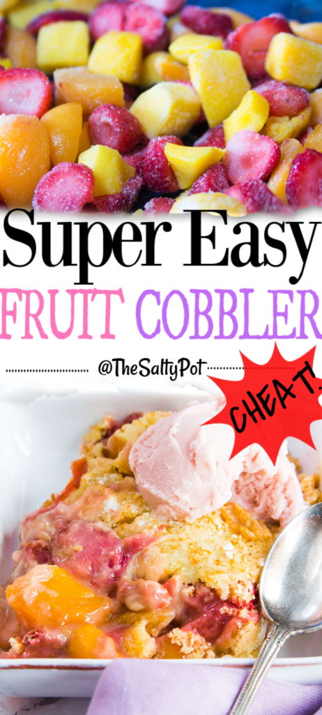 Easy Fruit Cobbler | The Salty Pot