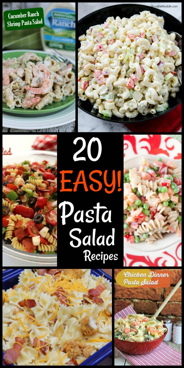 20 easy pasta salad recipes!! | The Salty Pot
