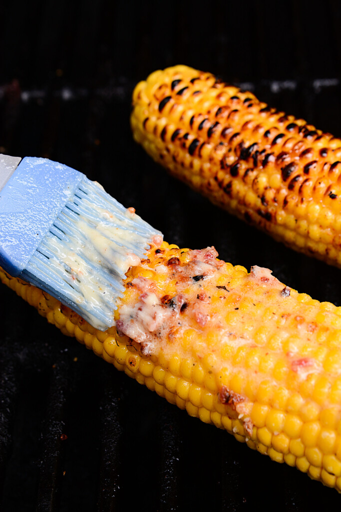 grilling corn on the cob Bacon 