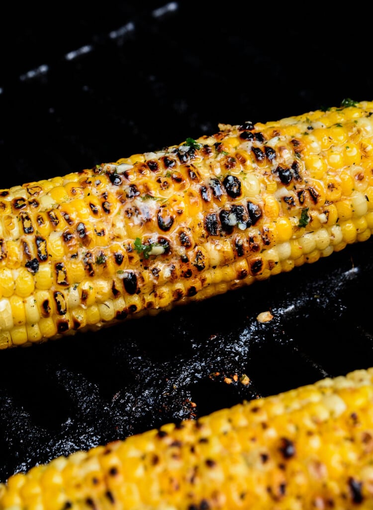 grilling corn on the cob Garlic Butter 