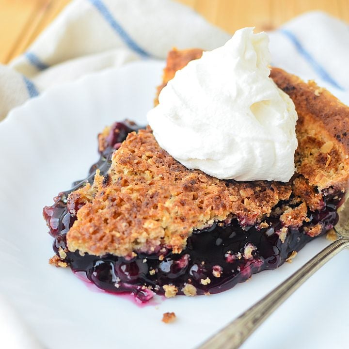 blueberry strudel pie