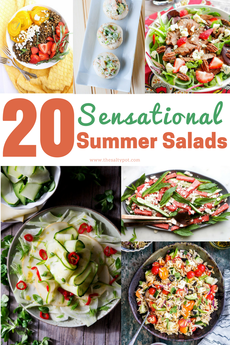20 Super Sensational Best Salad Recipes for Summer!