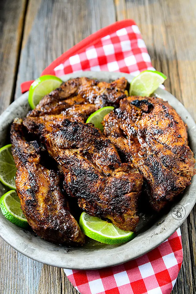 This dish with it's smoky chili flavors, tartness from the lime and tender juicy grilled meat make these chili lime ribs the BEST grilled ribs ever!!