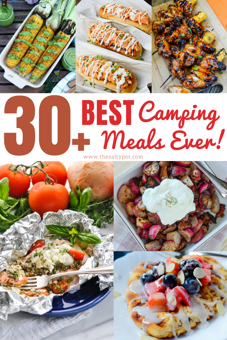 30 of the easiest and best camping meals ever! | TheSaltyPot