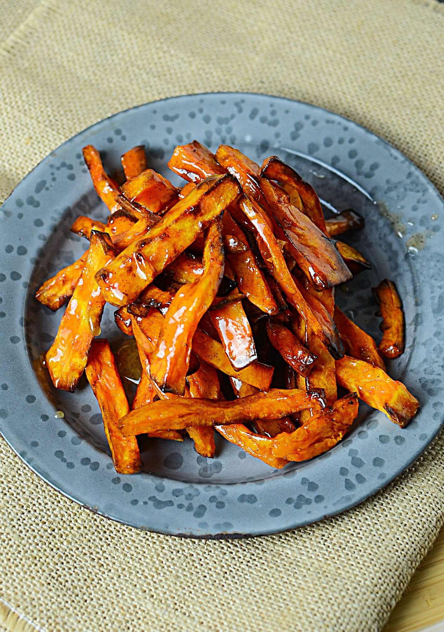 Honey Butter Cinnamon Sweet Potato Fries The Salty Pot