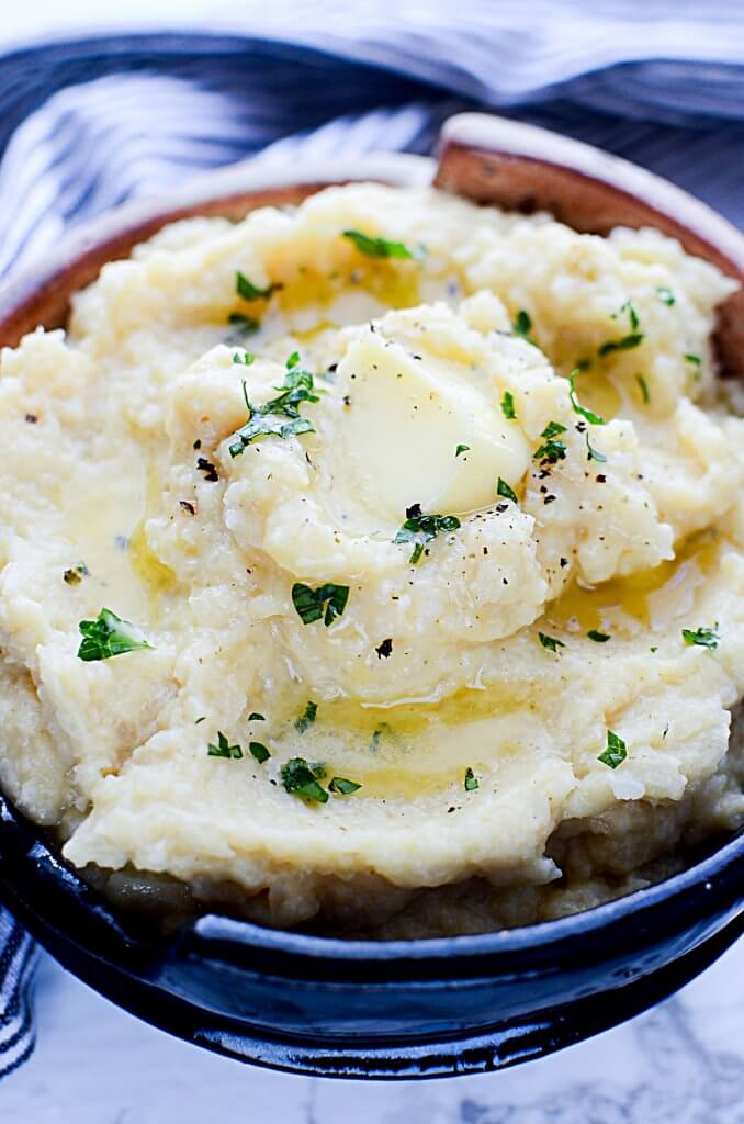 Delicious Cauliflower Mashed Potatoes