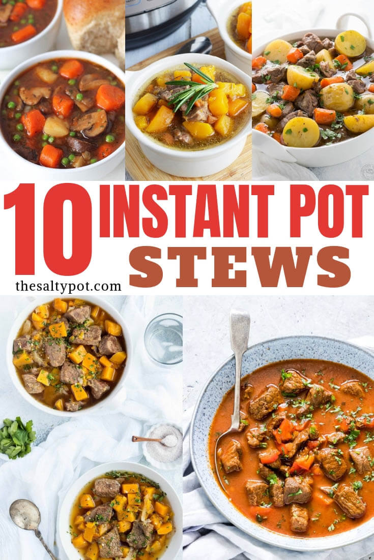 If you're craving for something rich & hearty, these delicious instant pot stews should be in your meal plan all year round! They're the best comfort food!