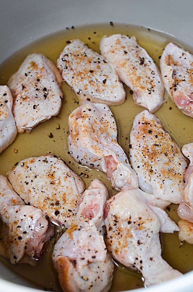 These Ninja Foodi Teriyaki Chicken Wings have slightly sweet, slightly salty flavors with a hint of ginger that makes up teriyaki sauce! - The Salty Pot