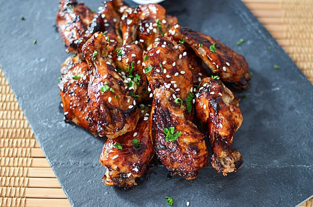 These Ninja Foodi Teriyaki Chicken Wings have slightly sweet, slightly salty flavors with a hint of ginger that makes up teriyaki sauce! - The Salty Pot