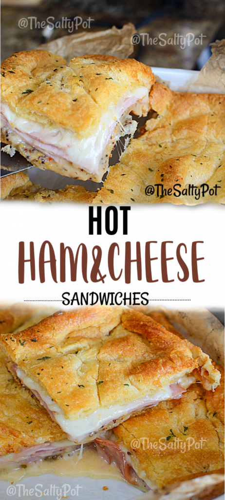 Hot Ham and Cheese Sandwiches