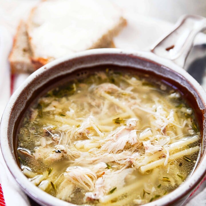 Basic Chicken Noodle Soup 