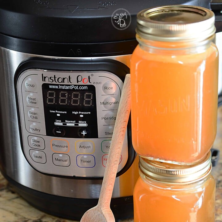 Chicken broth 2024 in instant pot