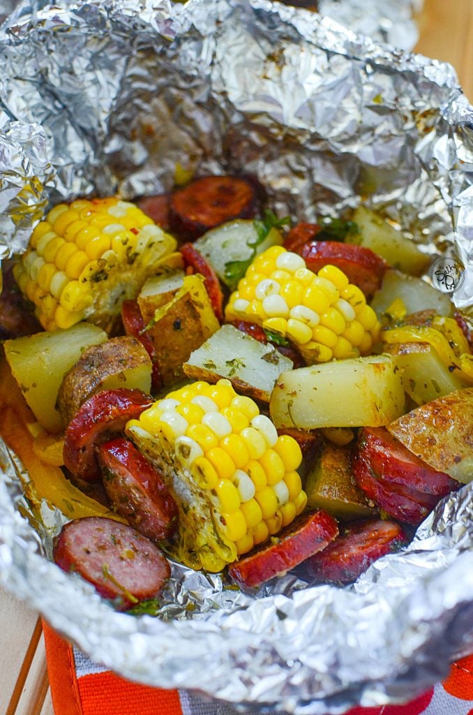 Beef and Veggie Foil Dinner Packets - Completely Delicious