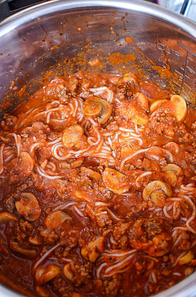 INSTANT POT LOW CARB SPAGHETTI - Instant Pot Spaghetti In Instant Pot