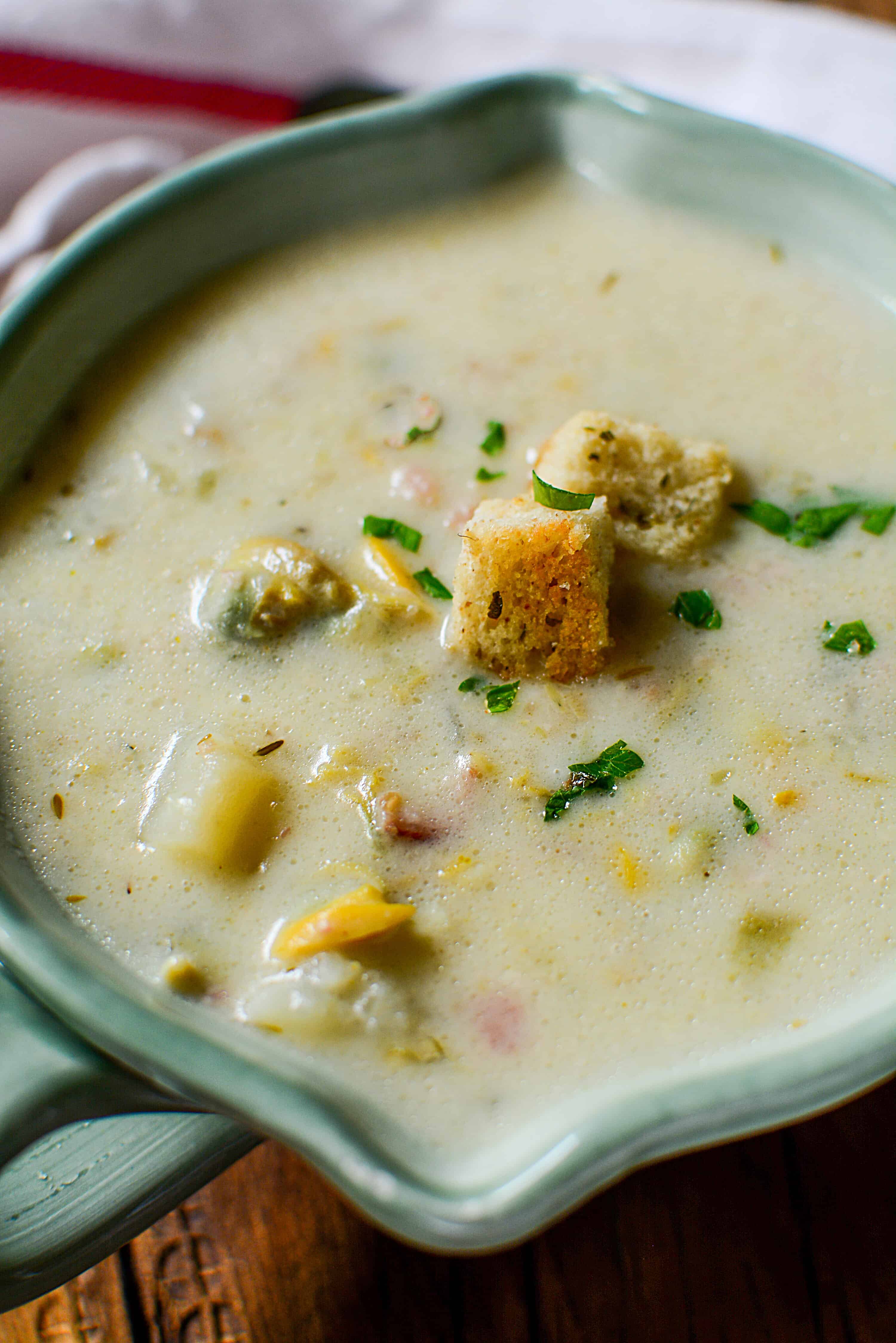 Hearty Instant Pot Clam Chowder Soup Recipe The Salty Pot