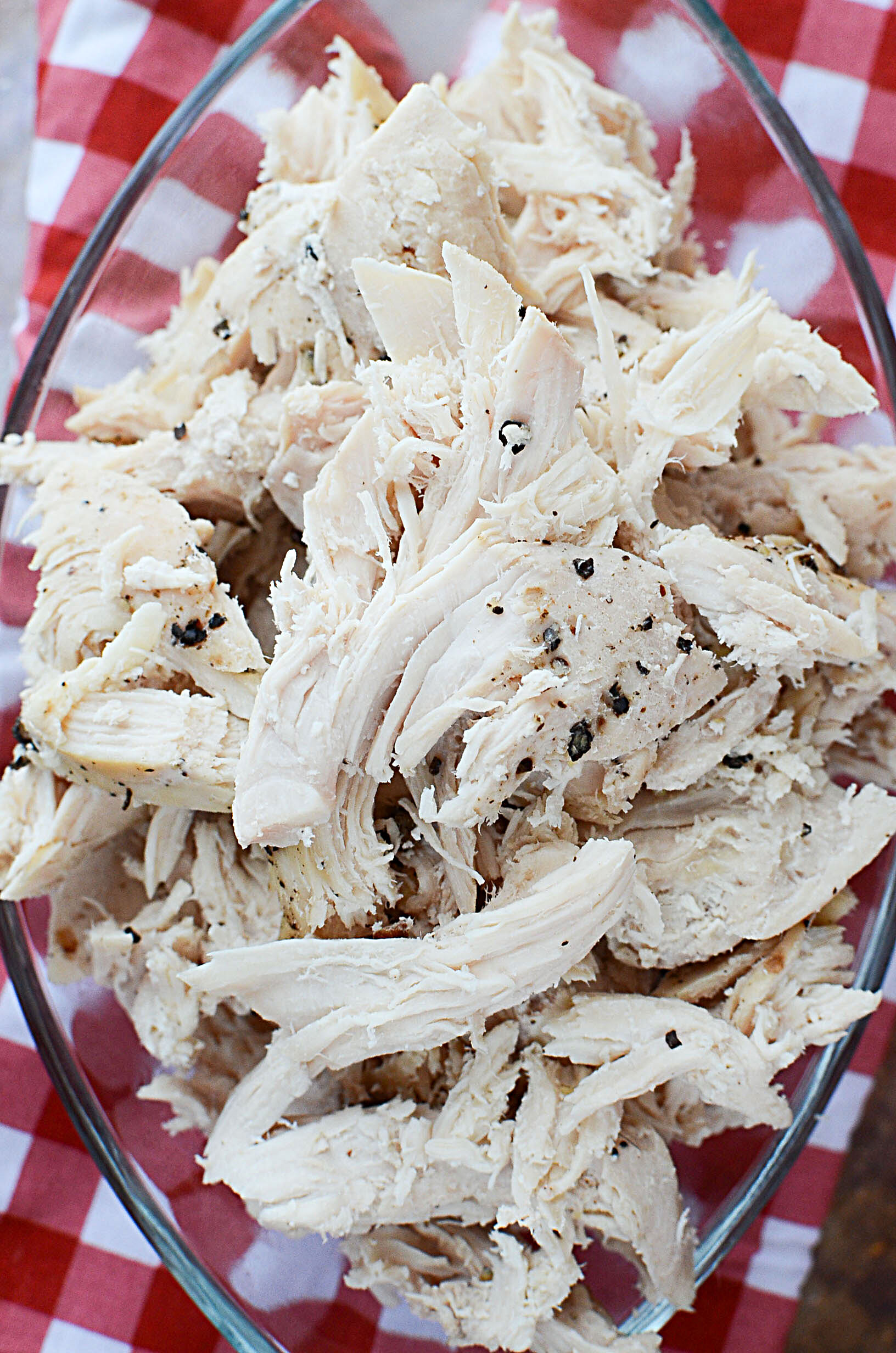 Slow Cooker Pulled Chicken Breast The Salty Pot