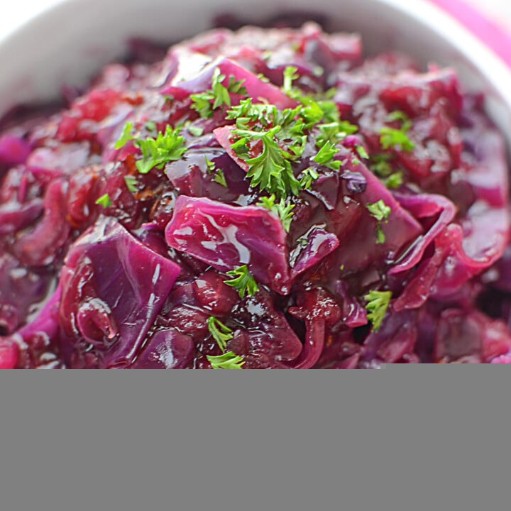 INSTANT POT SWEET AND SOUR CABBAGE