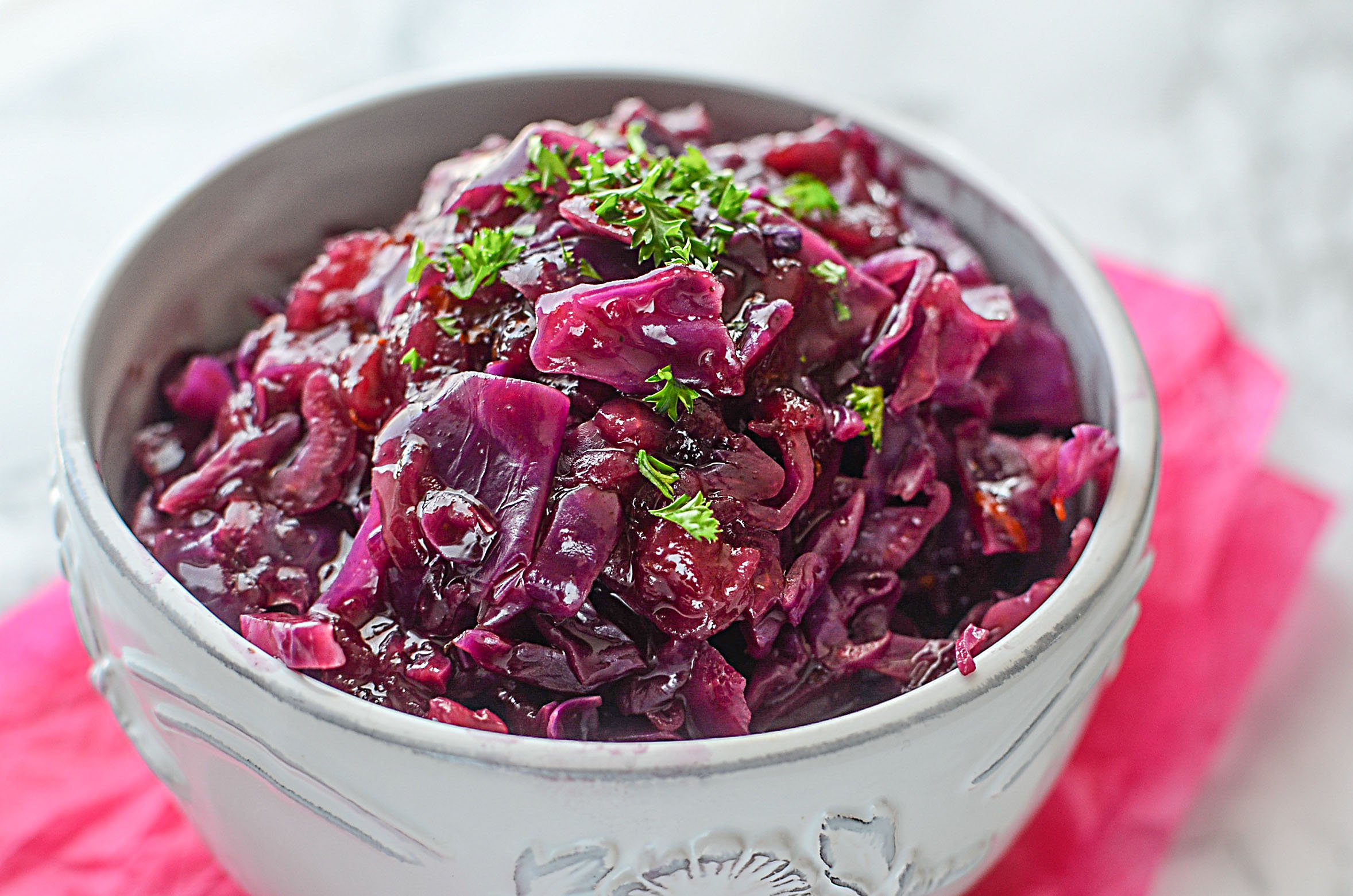 Instant Pot Sweet and Sour Cabbage