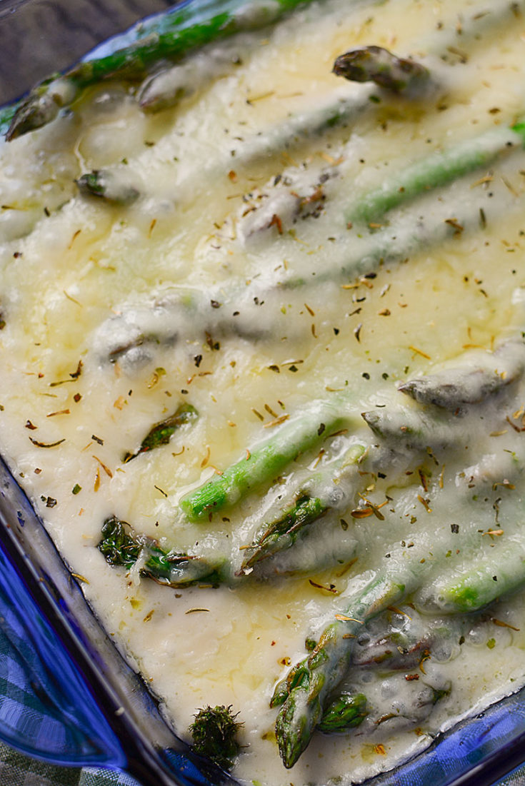 Easy Cheesy Asparagus Alfredo The Salty Pot
