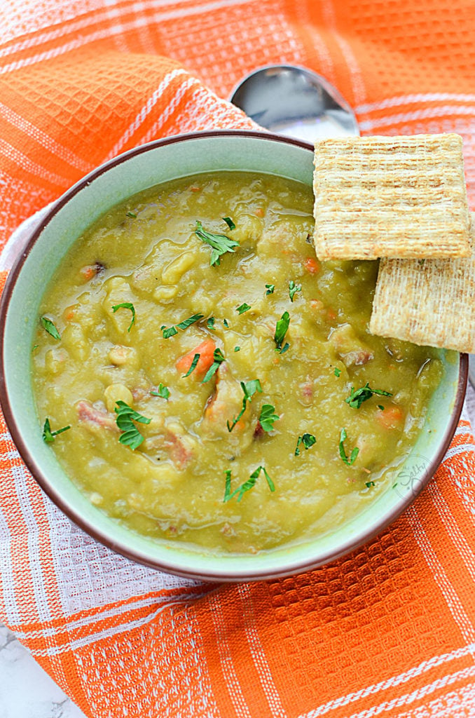 17 Minute Instant Pot Split Pea Soup - Ninja Foodi Split Pea Soup