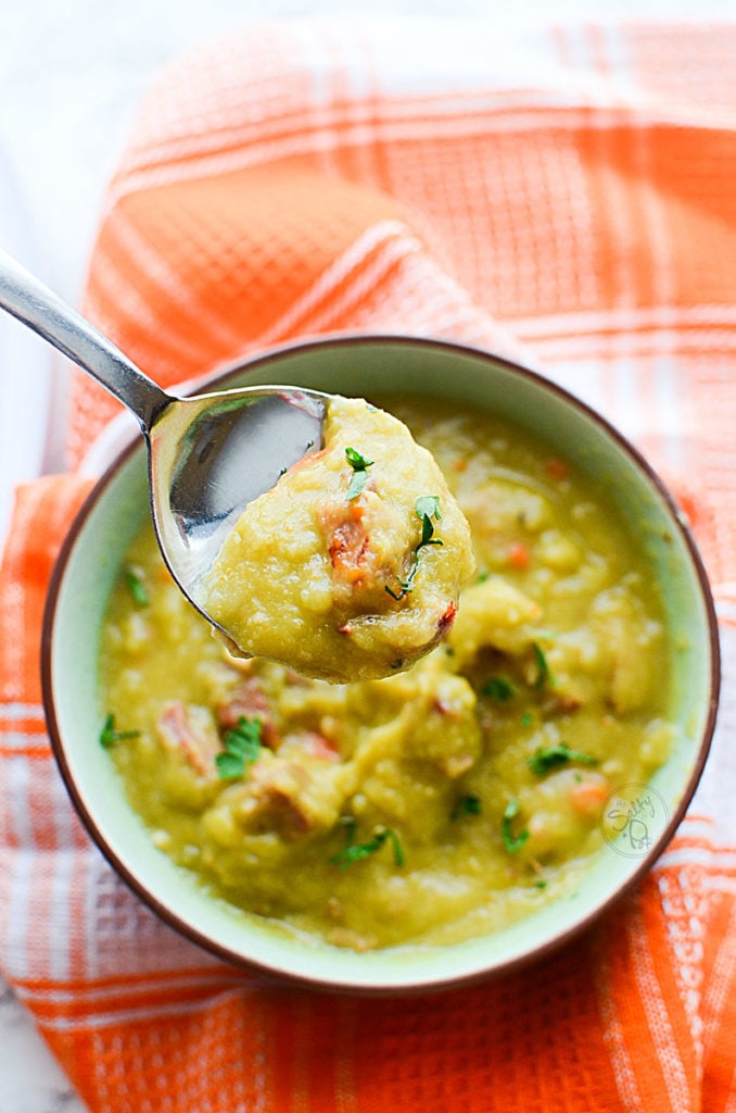 Blender Split Pea Soup #FoodnFlix