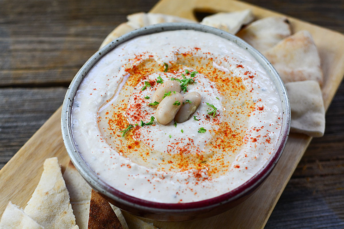 White Bean Mediterranean Hummus