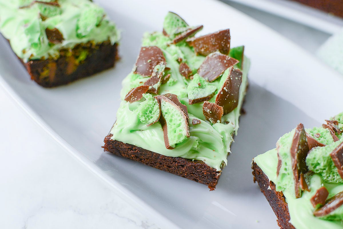 Easy Mint Brownies