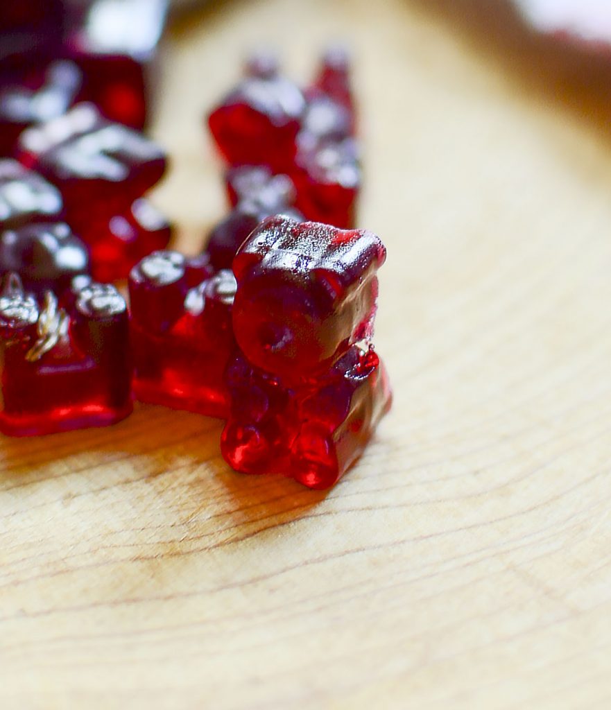Cherry Gummy Candy Made From Squash