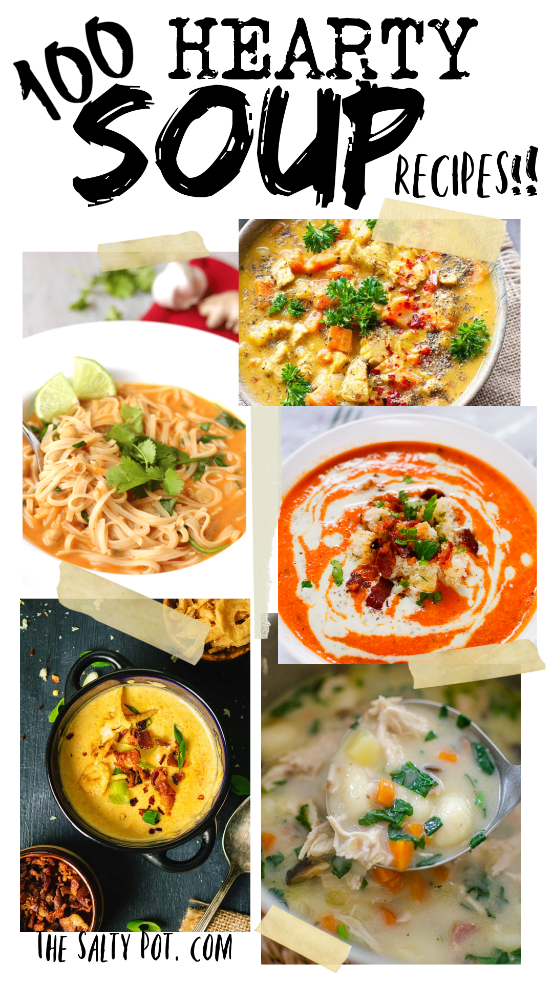100+ HEARTY SOUP RECIPES | The Salty Pot