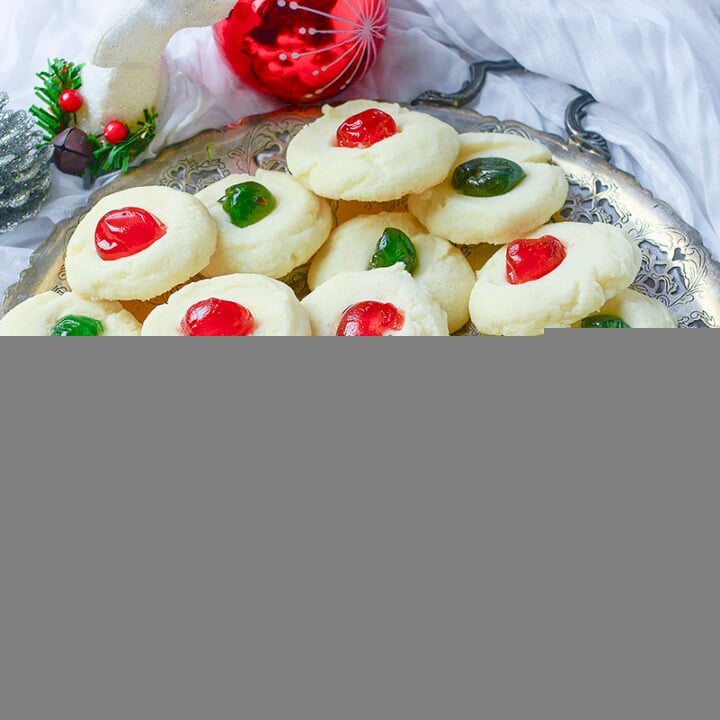 Easy Whipped Shortbread Cookies