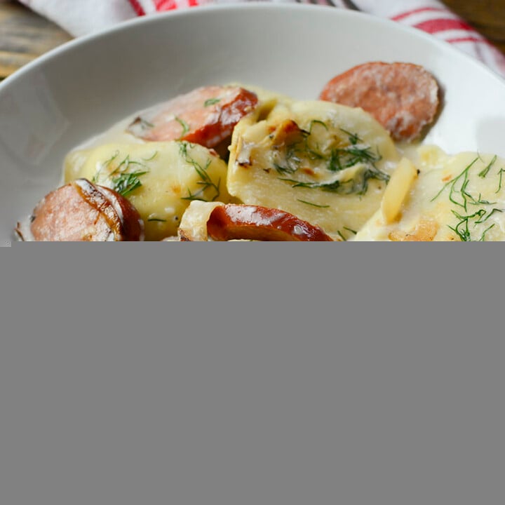 Crockpot Pierogies