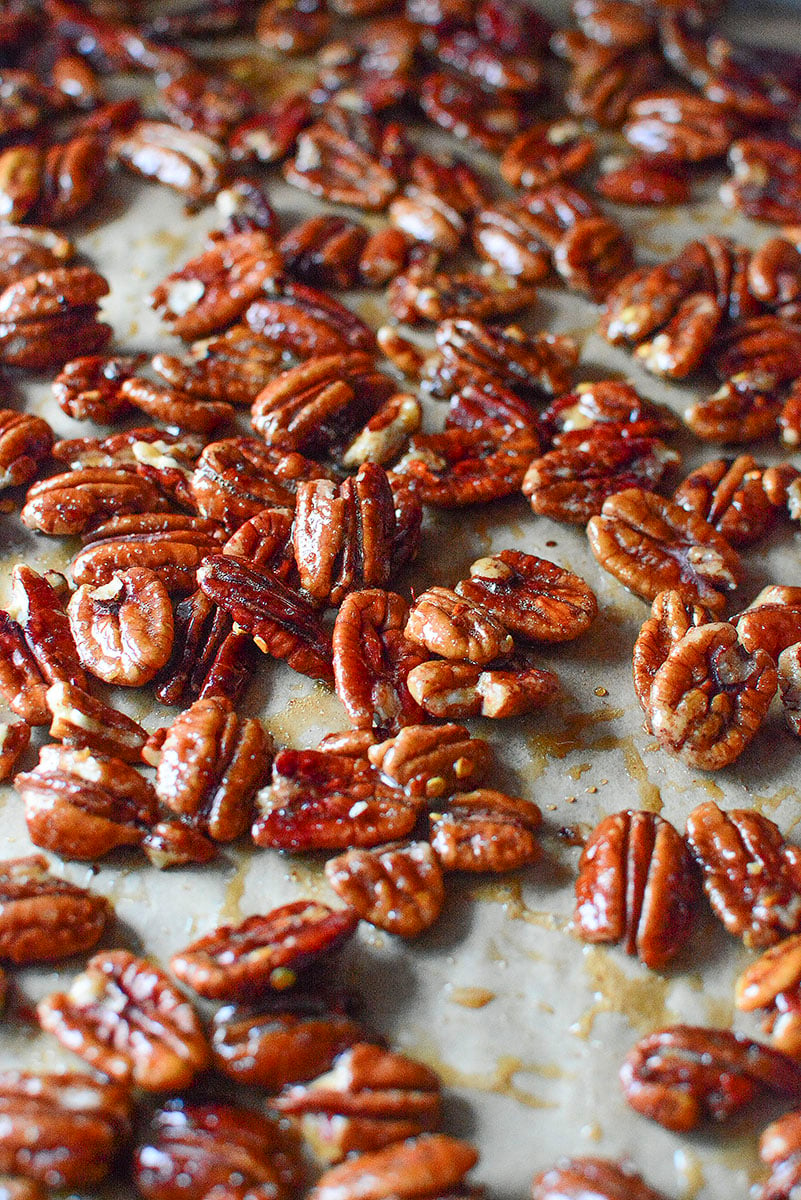 Sweet and Spicy Pecans | The Salty Pot