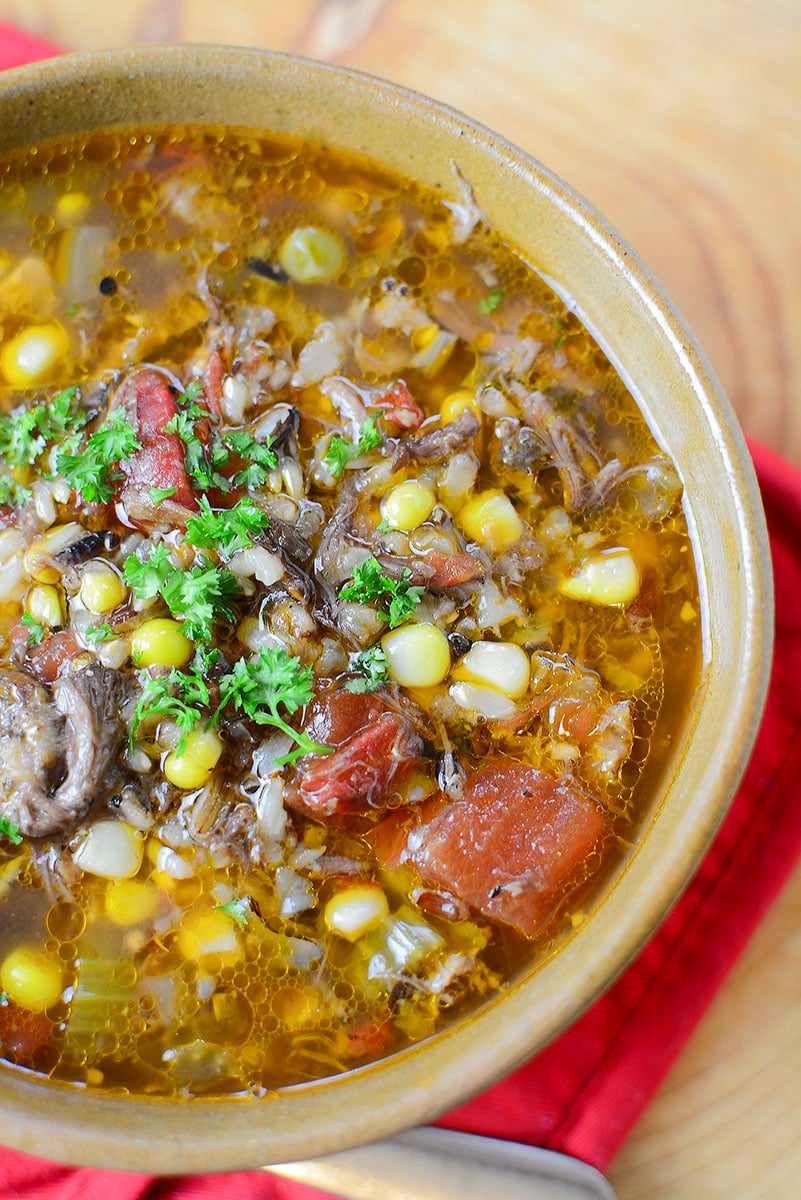 Hearty Beef And Rice Soup The Salty Pot 2345