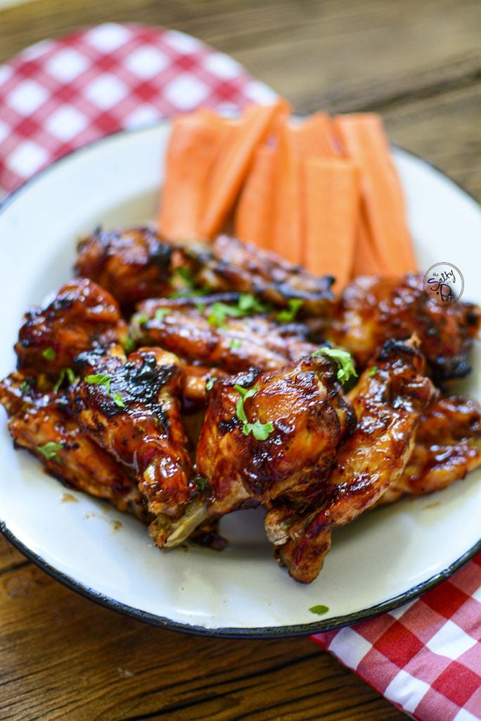 Ninja Foodi Grill Chicken Wings + {VIDEO}