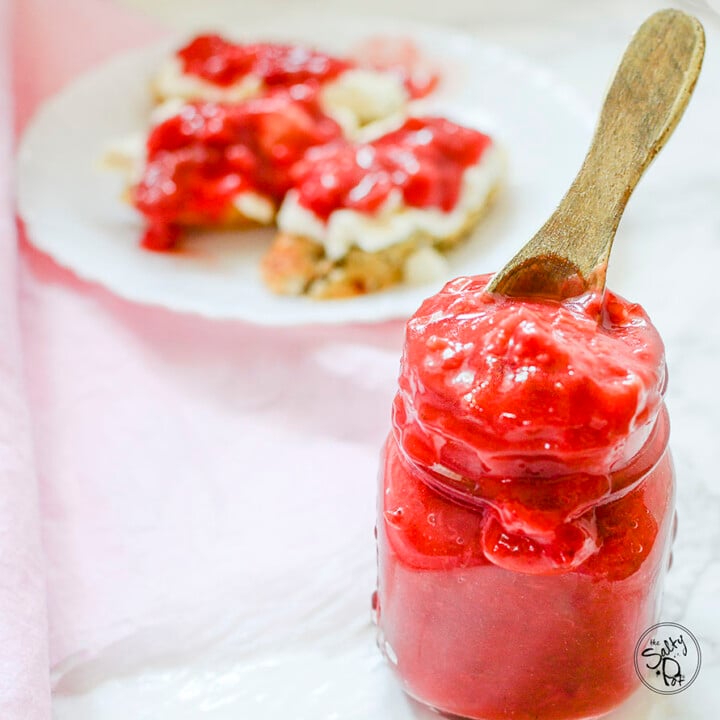 STRAWBERRY RHUBARB SAUCE