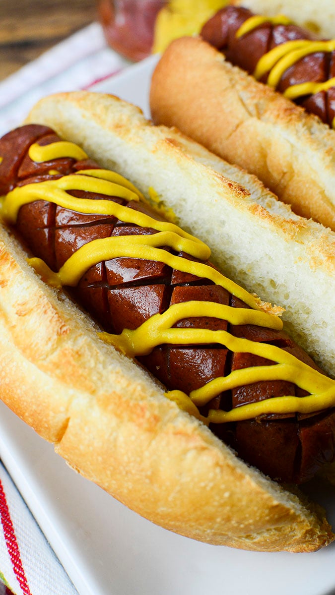 Learn How To Air Fry Hot Dogs | The Salty Pot