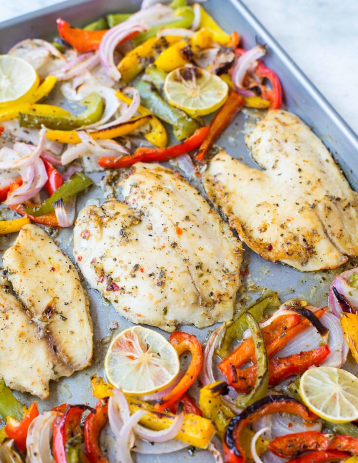 Image for Baked Tilapia In Lemon Garlic Sauce