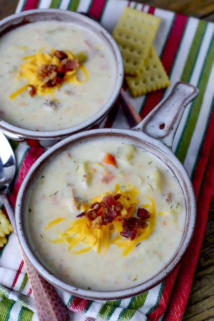 Slow Cooker Potato Leek Soup The Salty Pot