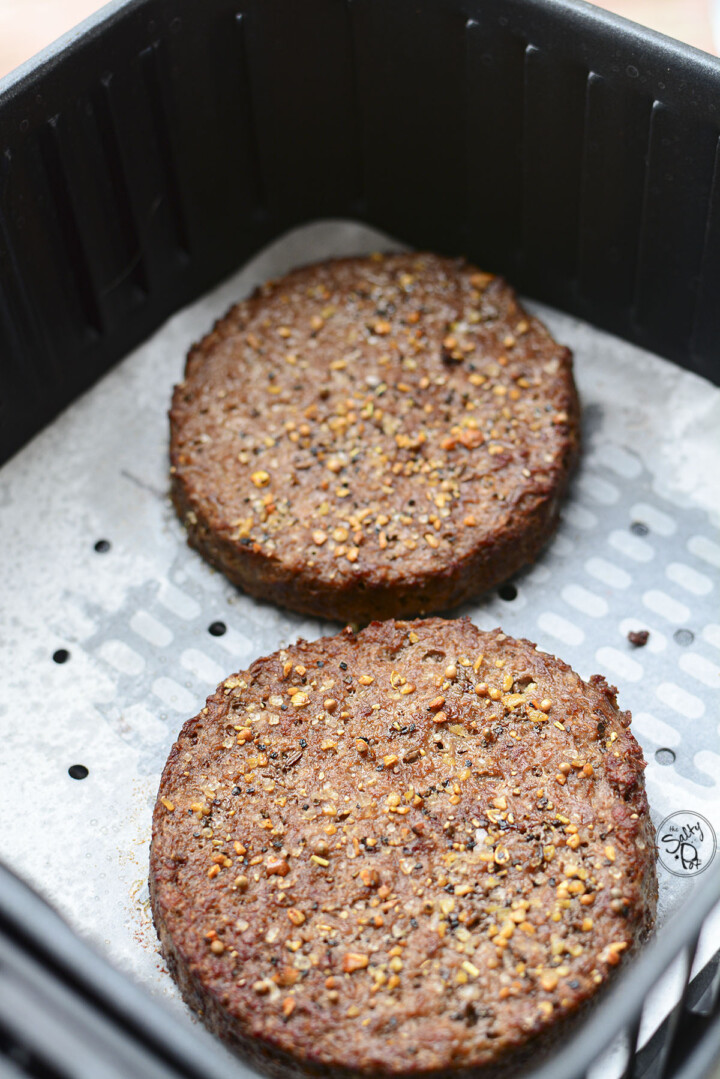 Easy Air Fryer Veggie Burgers The Salty Pot