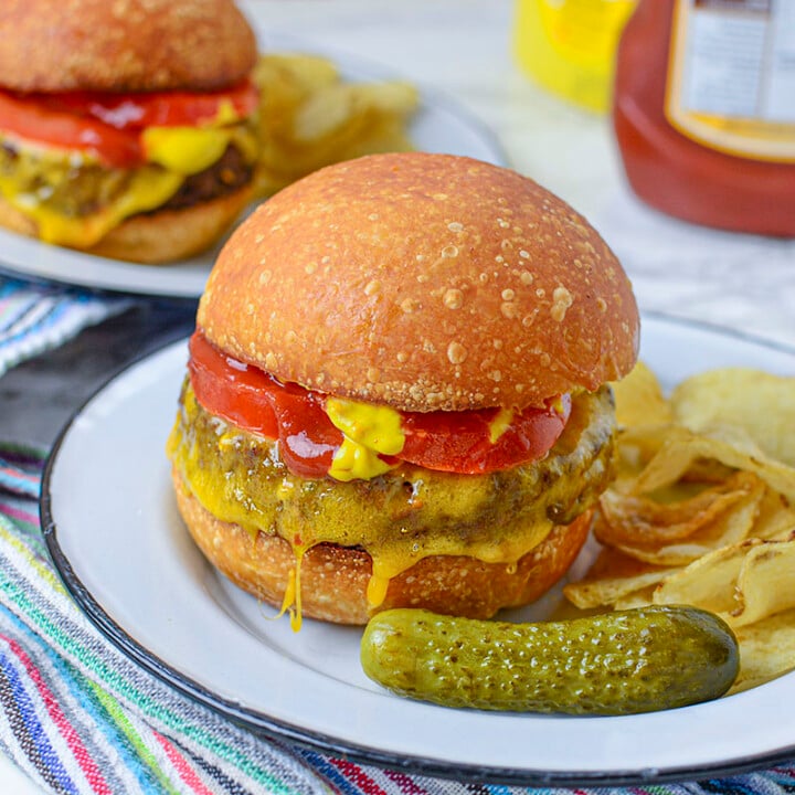 Air Fryer Veggie Burgers