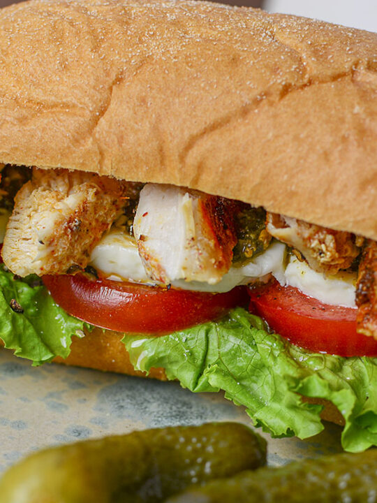 The Best Caprese Chicken Sandwich |