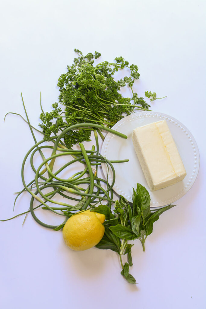 Delicious Garlic Scape Butter Recipe The Salty Pot