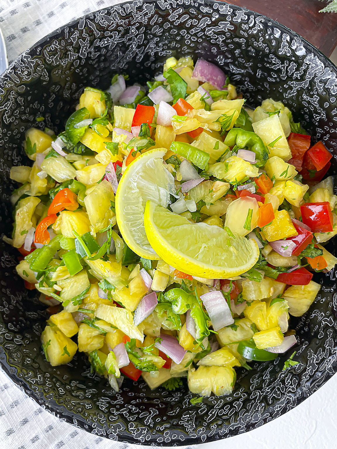 Zesty Pineapple Habanero Salsa The Salty Pot