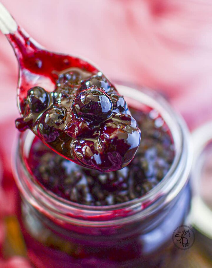 Low Sugar Blueberry Pie Filling The Salty Pot