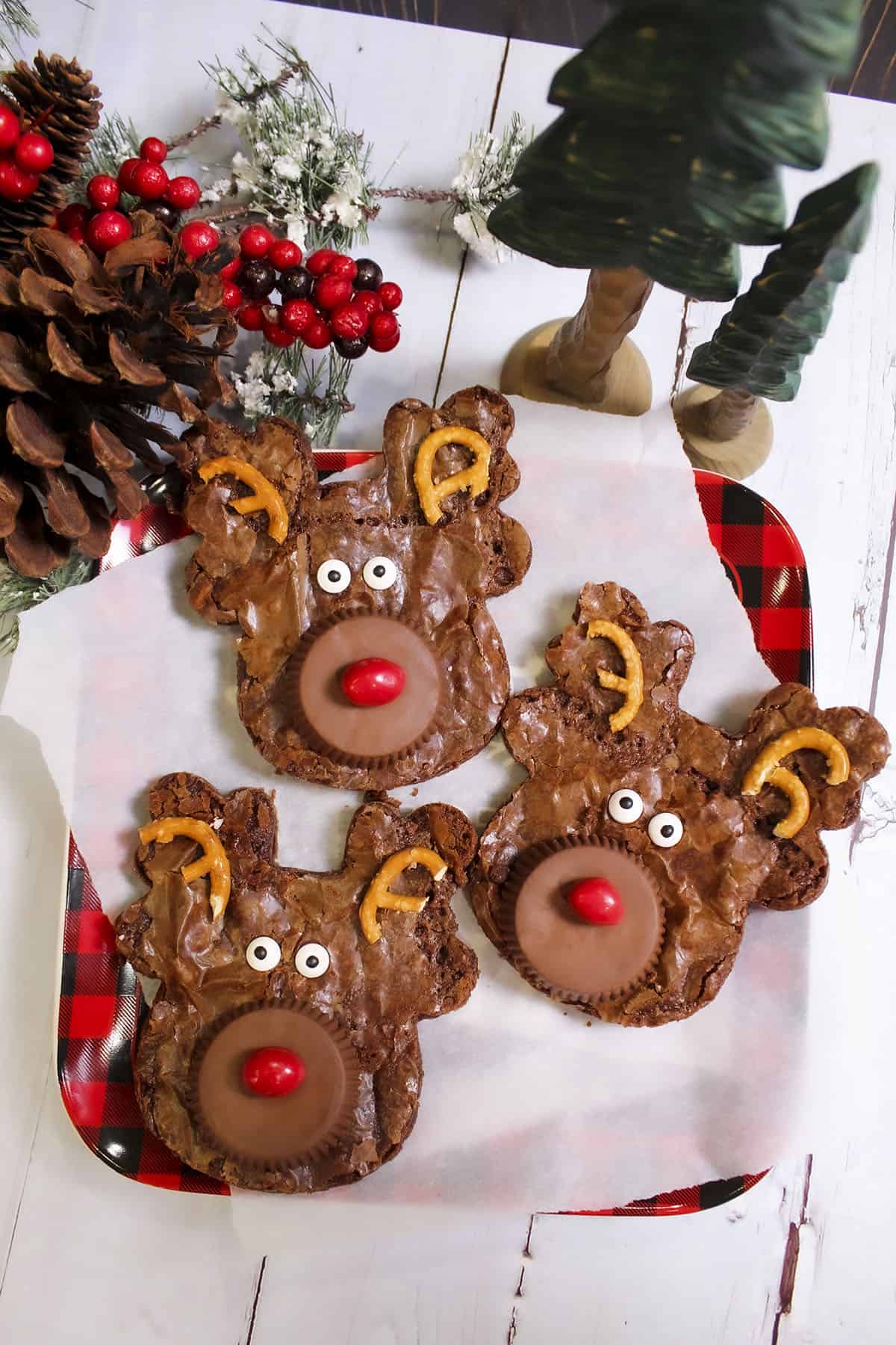 Reindeer Pudding Cups - The Crafty Blog Stalker